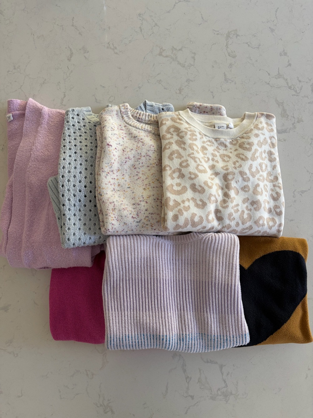 Sweater lot (7) - girls sz 12 - GAP and Abercrombie